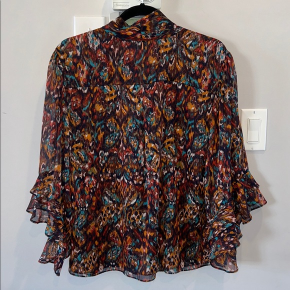 MISA Los Angeles Gigi Top in Peacock - Picture 10 of 12